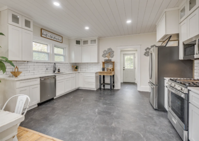 Custom cabinets white